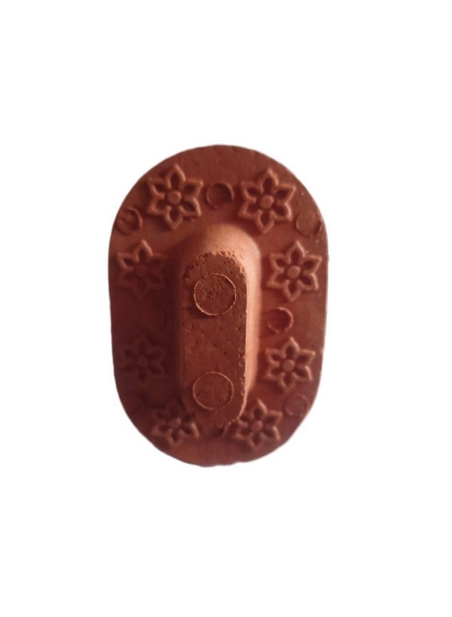 MALL SKY MALL Terracotta Best Natural Pumice Stone Foot Scrubber - Handmade Organic Clay, Eco-Friendly Dead Skin Remover (2) - Image 3