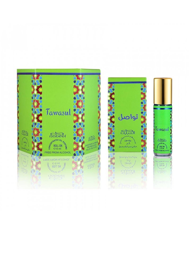 نبيل تواصل خالي من الكحول عطر زيتي 6 مل - Image 2