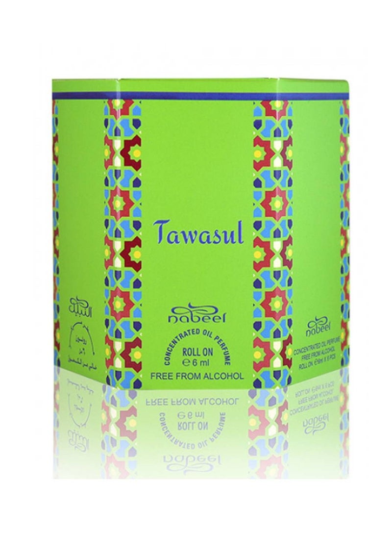 نبيل تواصل خالي من الكحول عطر زيتي 6 مل - Image 3