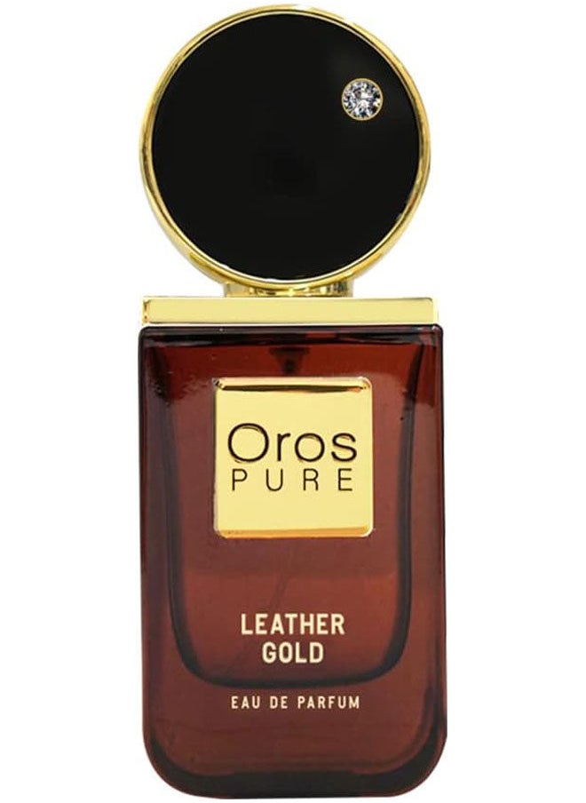 Armaf Oros Pure Leather Gold Perfume EDP  - Image 1