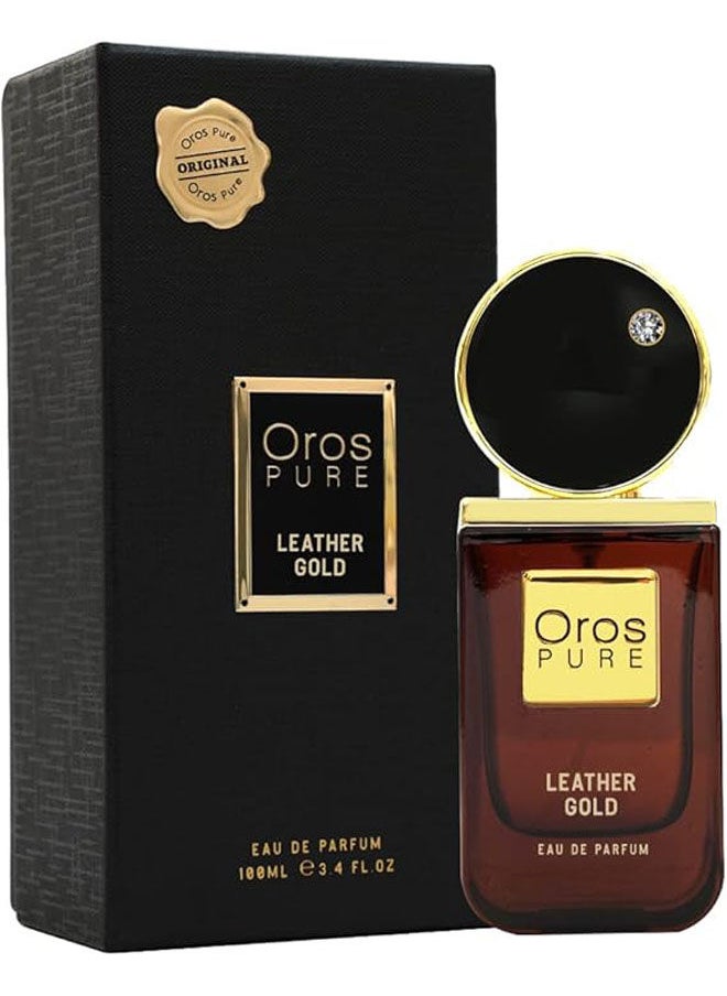 Armaf Oros Pure Leather Gold Perfume EDP  - Image 2