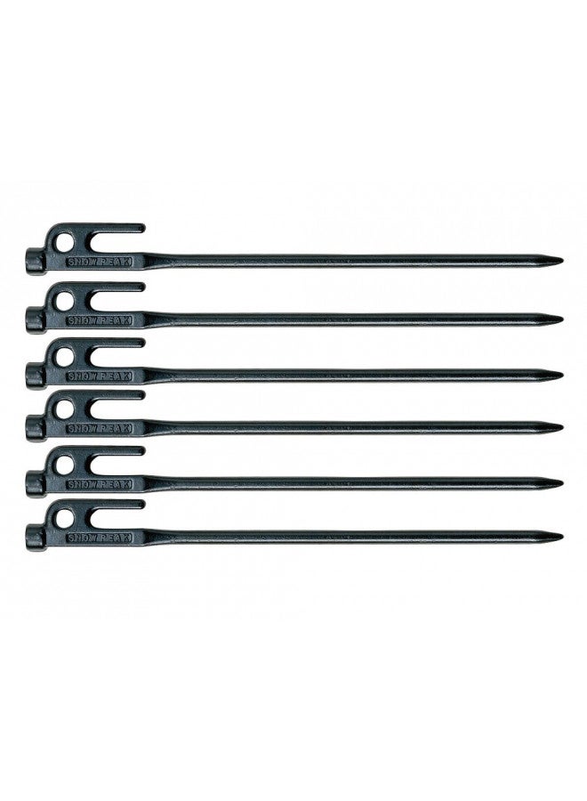 Snow Peak Snowpeak Solid Stakes30 6 Piece R-103-1 - Image 1