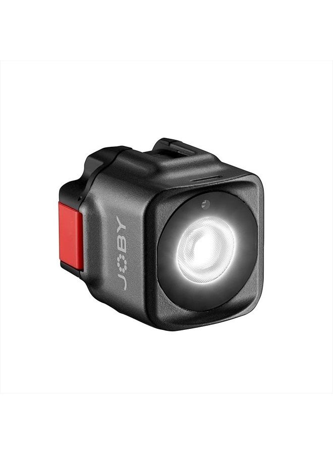 JOBY Beamo LED Light for Smartphone and Mirrorless Camera - Compact, Wireless Charging, Bluetooth, Waterproof, for Vlogging, Photo and Video Content Creation - Image 1