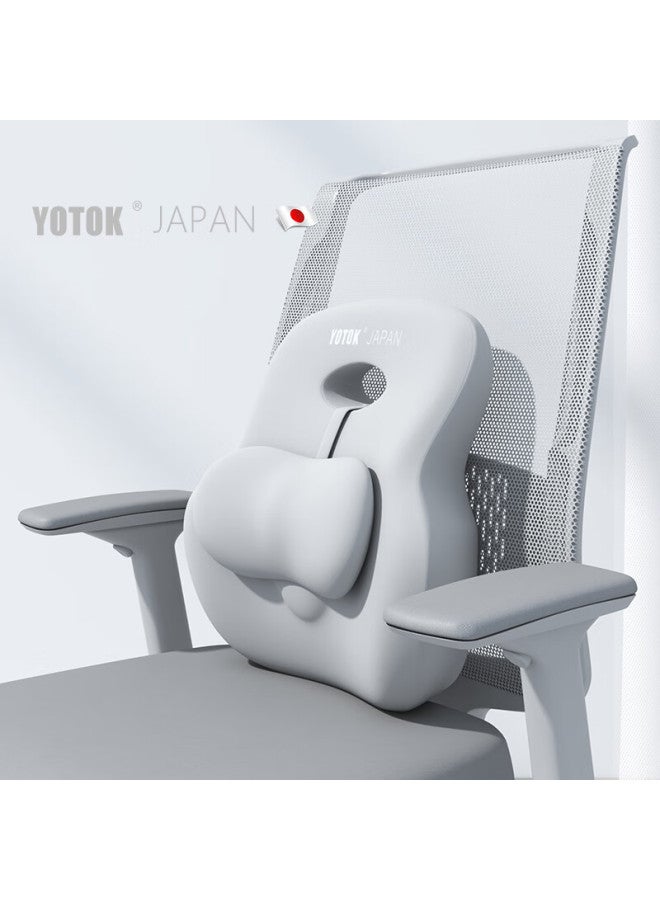 Youtengyouju Yotok (japan) Genuine Office Lumbar Support Cushion, Back Support, Waist Brace, Backrest, Waist Pad, Posture Corrector For Prolonged Sitting - Image 5