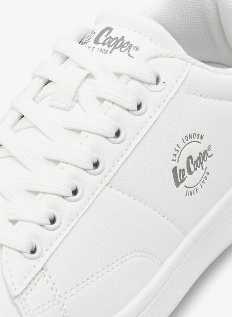Lee Cooper Women's Logo Print Lace-Up Sneakers - Image 4