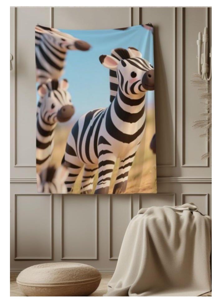 general Children's or student cartoon flannel thin blanket (warm and comfortable, suitable for sleep, games) 100cm*150cm - Image 3