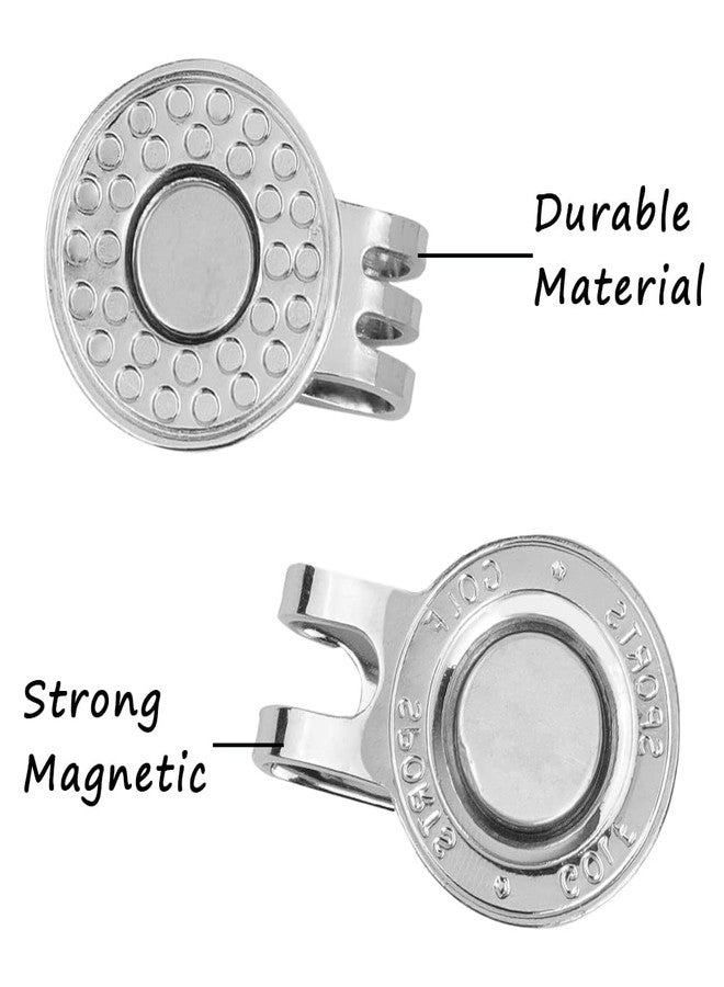 IBEQUEM 7Pcs Golf Ball Markers with Hat Clips Value Sets for Men Women Golfer, Golf Putting Alignment Tool, Golf Cap Clips and Divot Repair Tools Parter Accessories for Men Women Golfer Lovers - Image 3