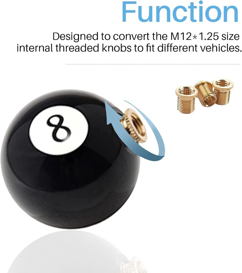 YIUIY Shift Knob Adapters for Manual and Automatic Vehicles - Image 3