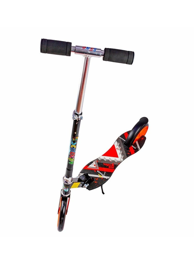 ماركة غير محددة سكوتر قابل للطي من الألومنيوم والهيكل المعدني 3B Wheels Black Fable Scooter - 672  - Image 2