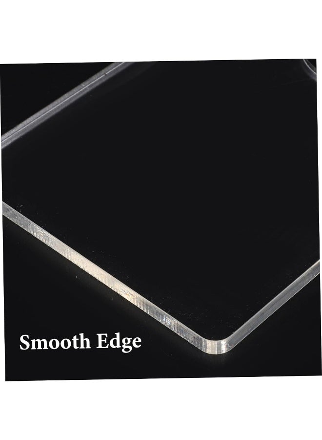 TPGP حامل زجاجات النبيذ الأكريليكي الشفاف TPGP 2 قطعة لعرض زجاجات النبيذ على الطاولة منظم أنيق لتخزين النبيذ للاستخدام في المنزل والمطبخ والبار والحفلات تصميم موفر للمساحة - Image 4