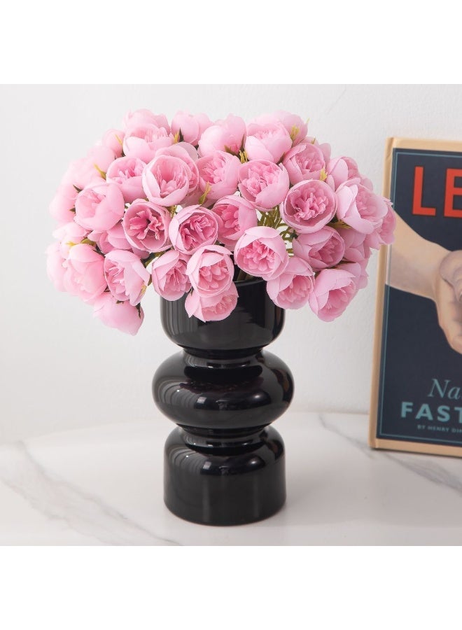 A bouquet of pink peony artificial flowers bouquet - home decoration/office/hotel/restaurant - Image 1