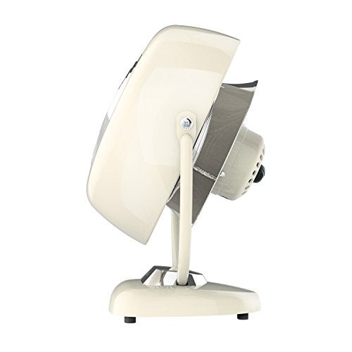 Vornado مروحة فاندورادو VFAN™ العتيقة، مروحة معدنية عصرية لتدوير الهواء للتبريد والديكور، 3 إعدادات سرعة، ميل قابل للتعديل، تدفق هواء قوي، بناء متين، تحكم يدوي، أبيض عتيق - Image 3