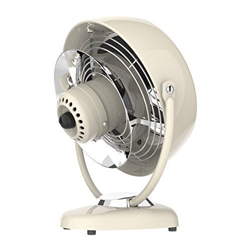 Vornado مروحة فاندورادو VFAN™ العتيقة، مروحة معدنية عصرية لتدوير الهواء للتبريد والديكور، 3 إعدادات سرعة، ميل قابل للتعديل، تدفق هواء قوي، بناء متين، تحكم يدوي، أبيض عتيق - Image 5