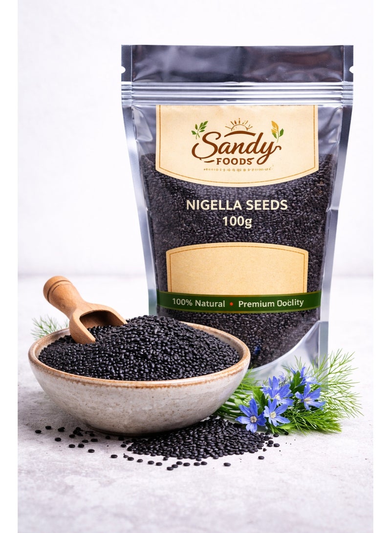 Sandy Foods Nigella Seeds 100g حبة البركة حب  طبيعي 100% نكهة مميزة  توابل فريش عالية الجودة - Image 2