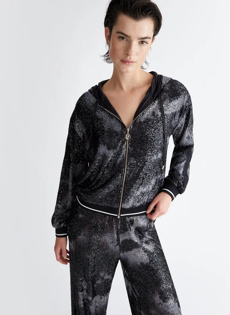 Liu Jo Sweatshirt with sequins