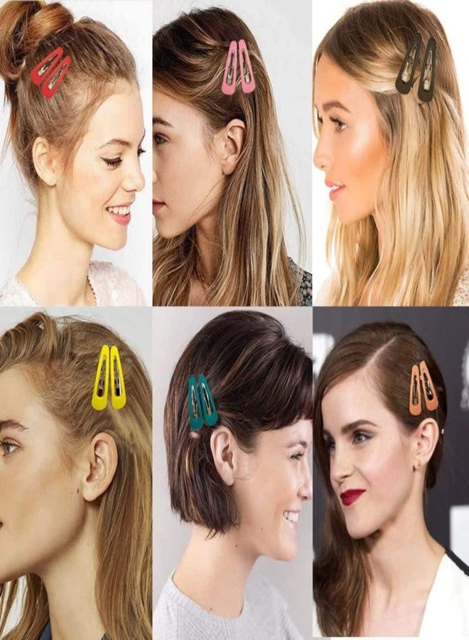 BIRDWARE Kids Matte Blissful Snap Hair Clips, Hollowed Barrattes Hair Pin 5 cm Hair AccessoriesMulticolor Matte,Medium, for Children/Girls - Image 2