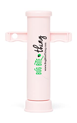 BUG BITE THING Suction Tool Bug Bites and BeeWasp Stings Natural Insect Bite Relief Pink - Image 1