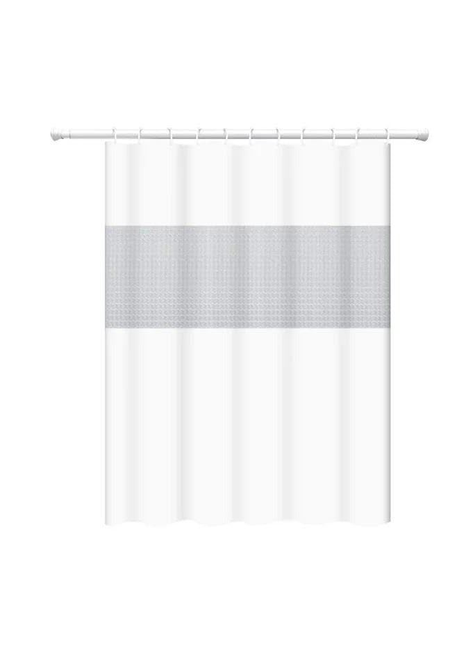 Waterproof and Mildew Proof Shower Curtain - Anti-Bacterial Bathtub and Shower Curtain 180x200cm  - Image 3