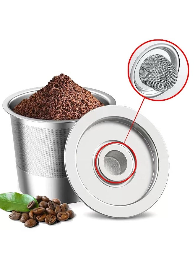 Ninja Stainless Steel Refillable K-Cup Pods - Compatible with Keurig Coffee Makers - Image 1