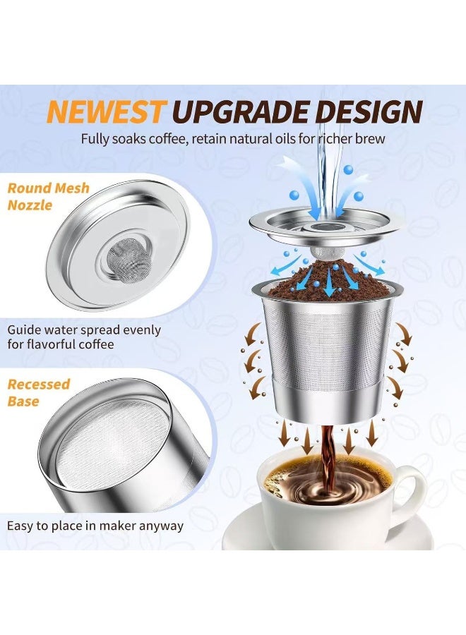 Ninja Stainless Steel Refillable K-Cup Pods - Compatible with Keurig Coffee Makers - Image 5