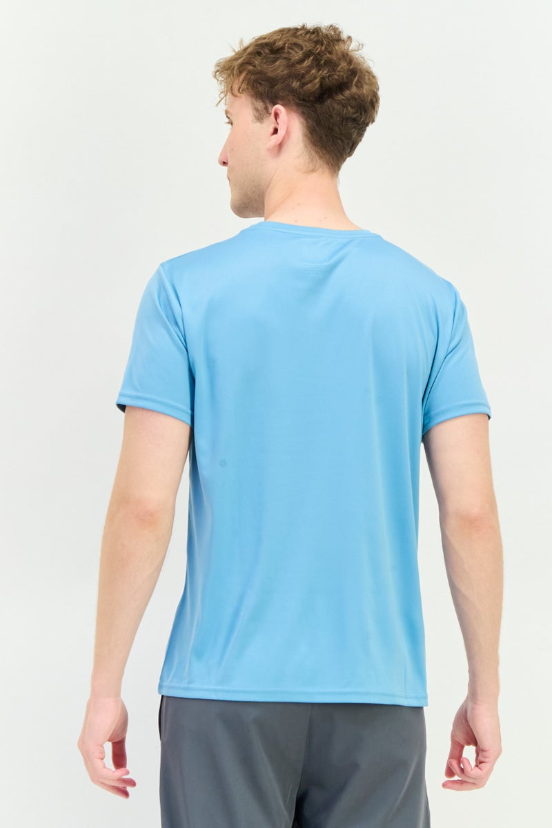 TapouT Men Sportswear Fit Short Sleeves Running T-Shirt, Stillwater - Image 4