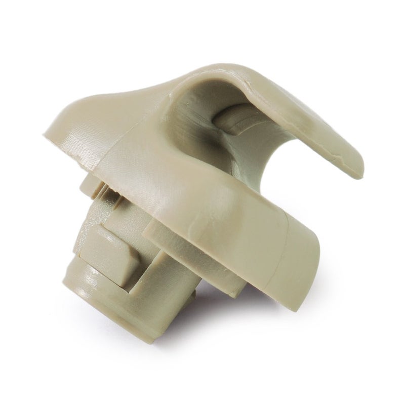 beler Beige Auto Sunvisor Sun Visor Clip Hook Bracket for Honda Accord Civic CR-V Element Pilot Odyssey - Image 2