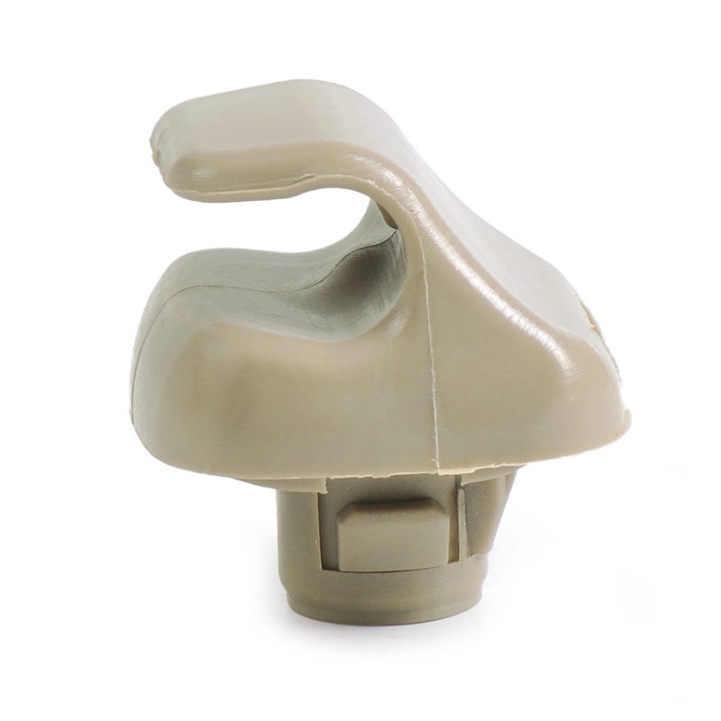 beler Beige Auto Sunvisor Sun Visor Clip Hook Bracket for Honda Accord Civic CR-V Element Pilot Odyssey - Image 1