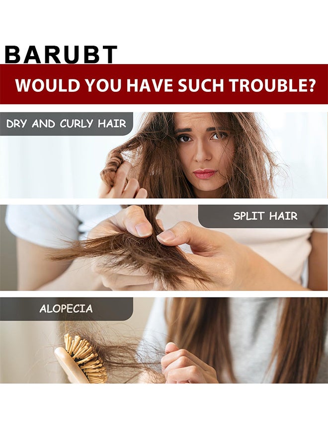 BARUBT Batana Oil For Hair Growth, Natural Organic Hair Conditioner, Repairs Damaged Hair, Leaves Hair Smoother, Natural Hair Growth Oil, Helps With Frizz, For All Hair Types - Image 4