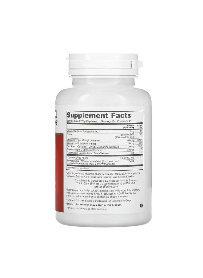 Protocol For Life Balance - Ortho Thyroid 90 Veg Capsules - Image 1