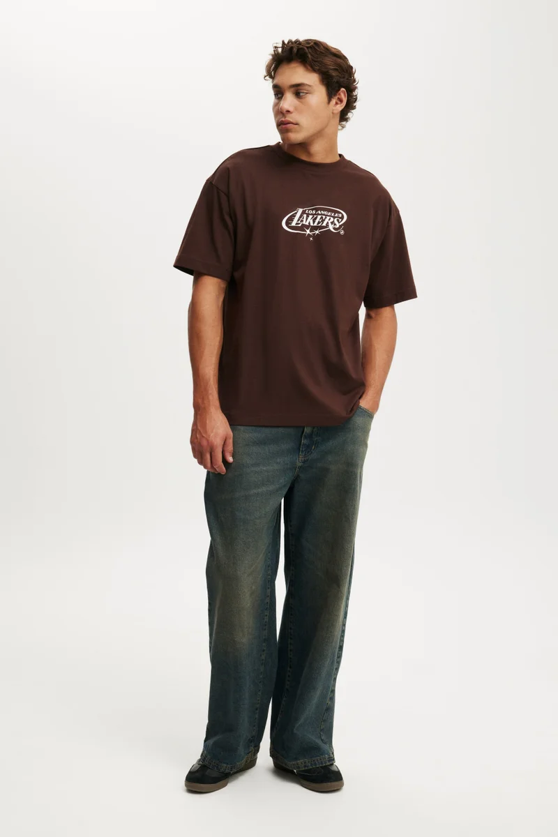 Cotton On Box Fit Nba T-Shirt