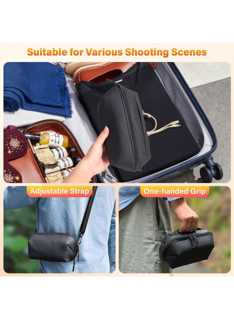 Barakah Pocket Camera Case, Waterproof Storage Bag, Professional Organizer Portable Outdoor Protector, Bag Professional for DJI Osmo Pocket 3 Creator Combo Accessories,Portable Outdoor Camera Organizer - Image 4