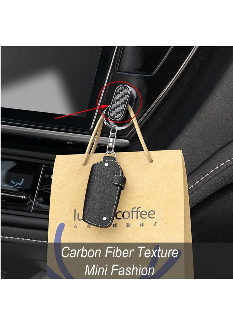 Generic Car Mini Hooks,12 Pcs Multifunctional Auto Backseat Hangers, Self-Adhesive Wall Hanging Hooks, Vehicle Hook Stickers for Keys, Mask, Earphone, Cable  - Image 4
