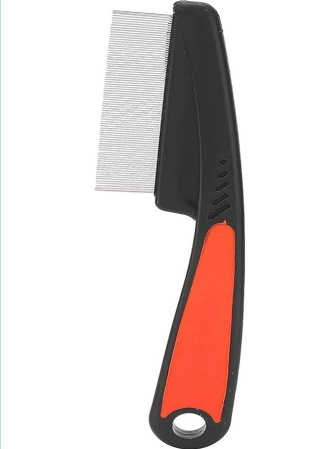 My Mini Beast Pet Flea Comb for Dogs and Cats, Stainless Steel Fine Tooth Flea Lice Tear Stain Remover Comb For Head Nit Treatment Removes Head Nits Dematting Tool for Small, Medium & Large Pets - Image 1