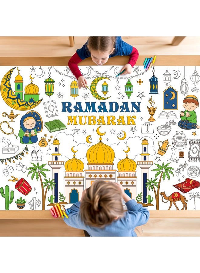 Labeol Paper Coloring Banner (Ramadan) - Image 1
