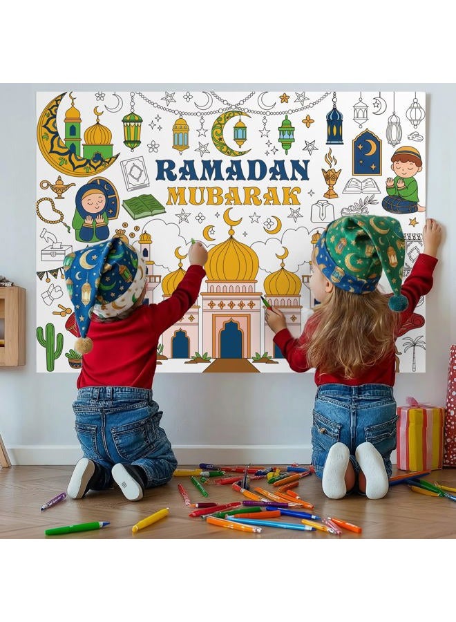 Labeol Paper Coloring Banner (Ramadan) - Image 5