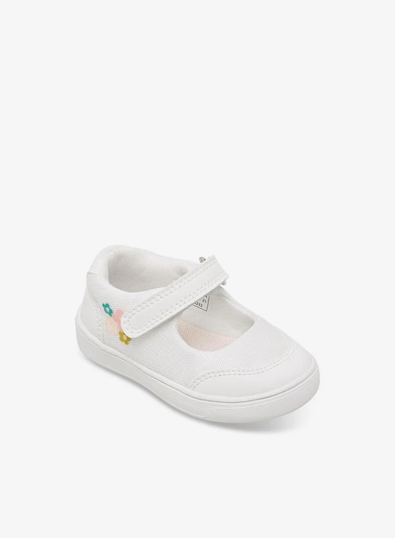 بيرفيت Girls Hook & Loop Mary Jane Shoes