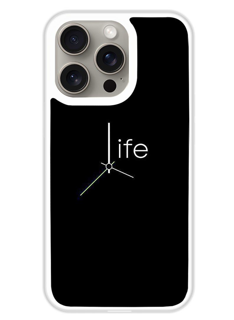 Theodor Protective Case Cover For APPLE IPHONE 15 Pro Max Life (White Bumper) - Image 1