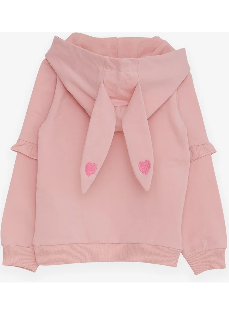 Breeze Girl's Sweatshirt Bunny Printed 1.5-5 Years, Pink