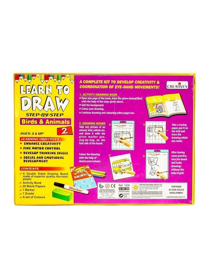 Creative's Creative's Creative Educational Aids 1039 Learn to Draw - Birds and Animals  - Image 2