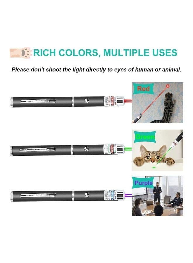 Captaintech 3-Piece Laser Pointer Pen Black - Image 5