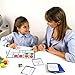 Simply magic 130 PCS Jumbo Magnetic Ten Frame Set Ten Frames Class Set Math Manipulatives for Kindergarten PreK Preschool Math Counters Games for Kids Magnetic Counters Teacher and Homeschool Supplies - Image 3