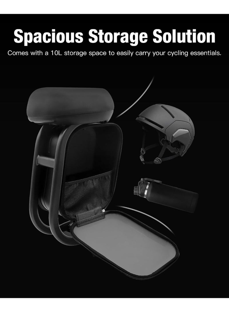 Segway eKickScooter Multi-functional Seat Kit with 10L Storage Compartment, Plush Cushion, C-Shaped Dual-Tube Design, Compatible with E3, E3 Pro, F3, F3 Pro & ZT3 Pro | PH0301 - Image 5
