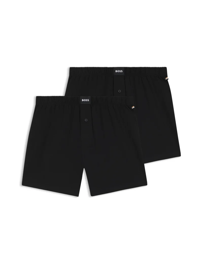 BOSS Two-pack of stretch-cotton boxer shorts