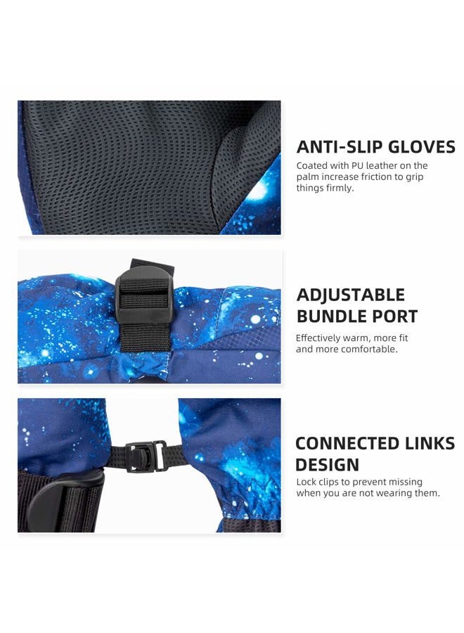Bosoner Snow Gloves, Waterproof Winter Warm Ski, Snow Gloves with Touchscreen for Men, Women & Kids - Image 4