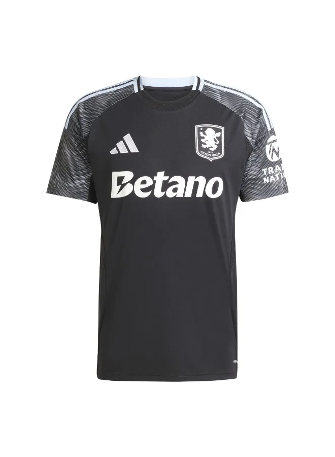 Adidas Adidas Avfc A Jsy Black Jersey (Short Sleeve) Jerseys For Men