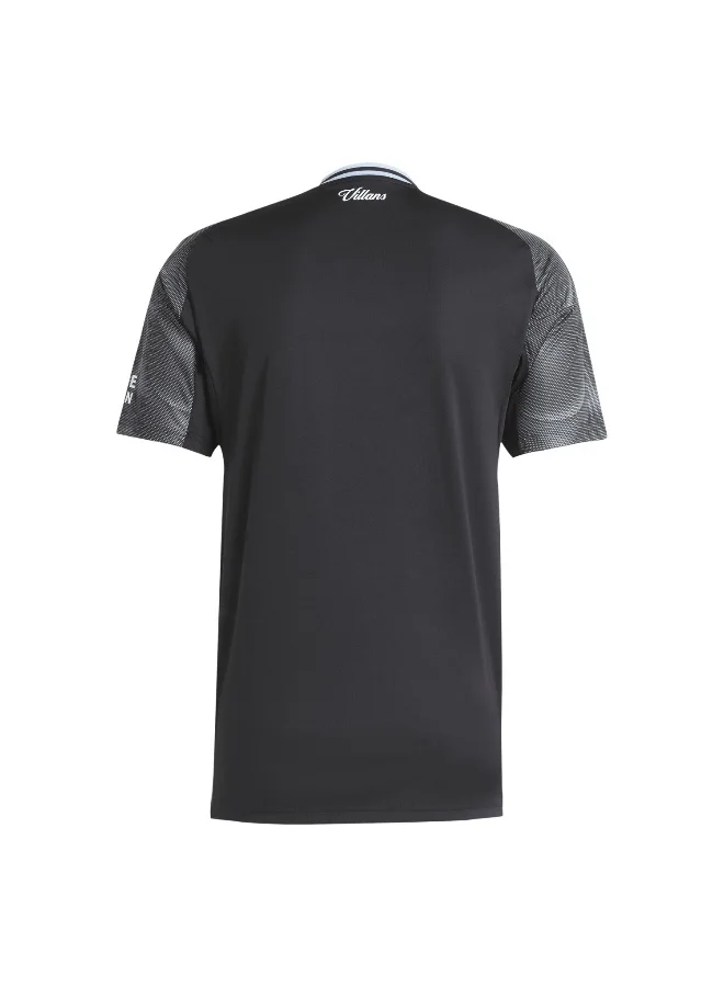 Adidas Adidas Avfc A Jsy Black Jersey (Short Sleeve) Jerseys For Men