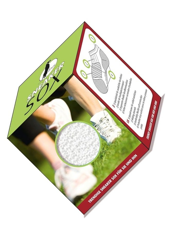 Premium Sneaker Sox White 39-41