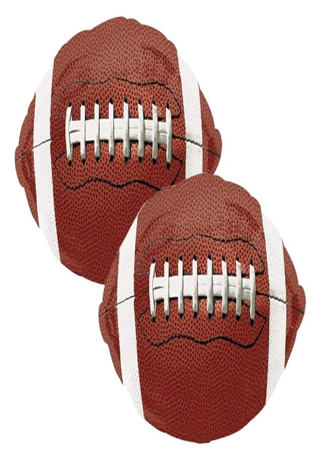 Artisan Owl Set of 2 Football Sport Jumbo 31" Foil Party Balloons - Image 2