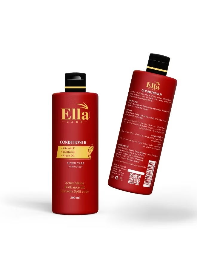 Ella Care Shea Butter, Argan Oil and Coconut Oil Conditioner 500ml - Image 2