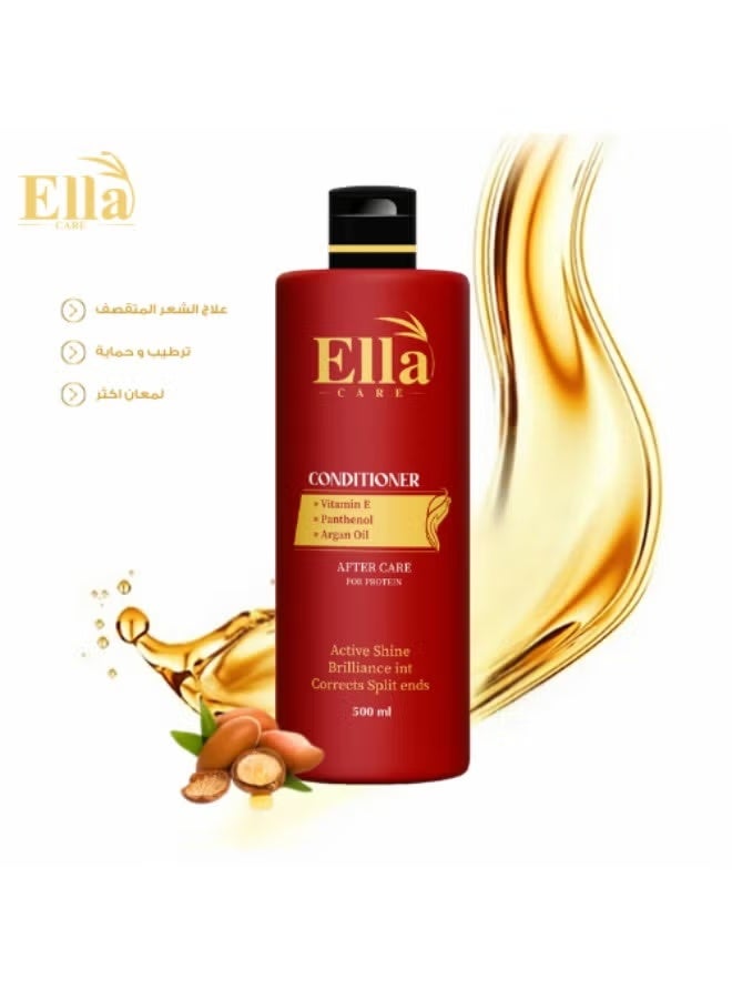 Ella Care Shea Butter, Argan Oil and Coconut Oil Conditioner 500ml - Image 4